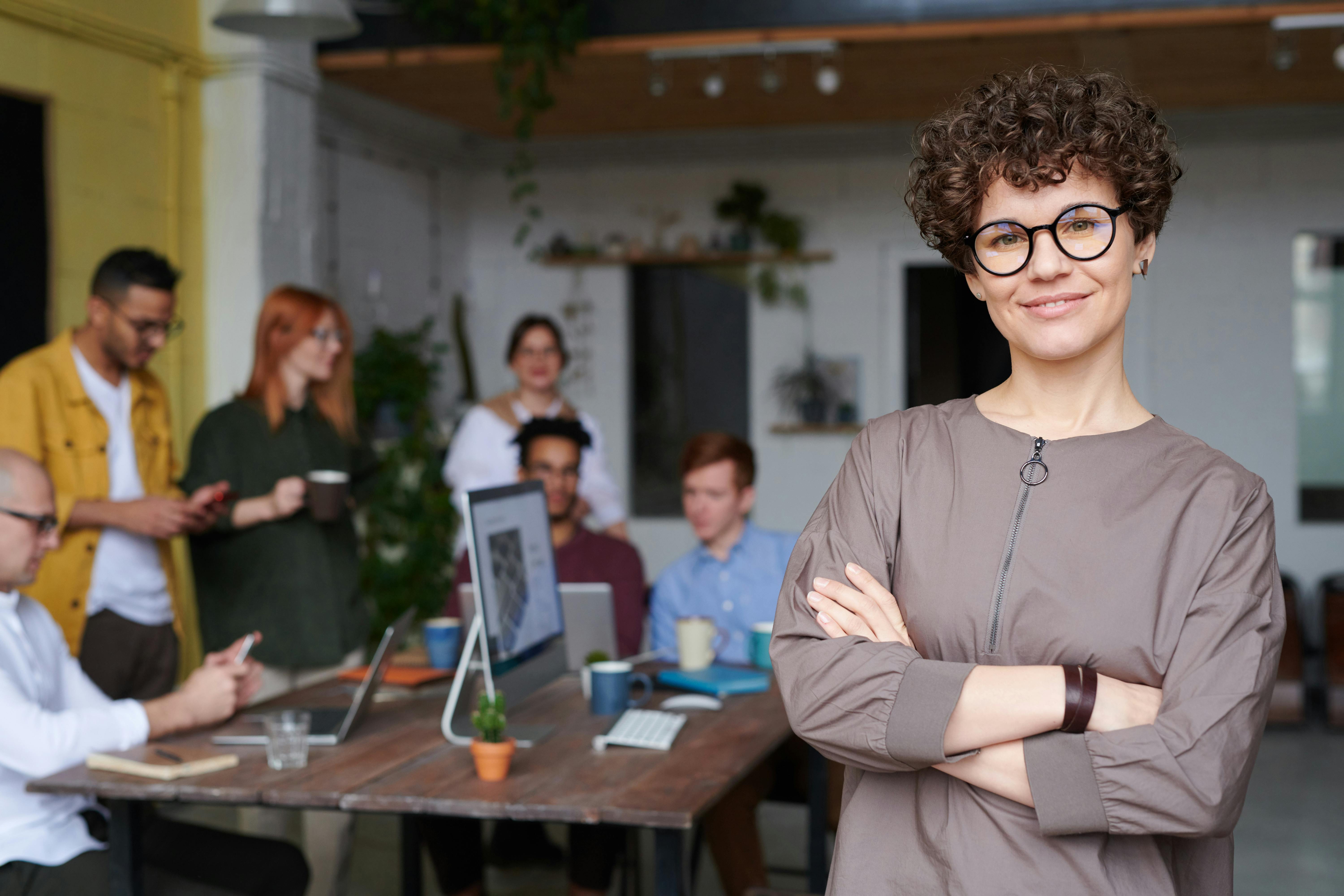 Diverse team working together on health insurance solutions